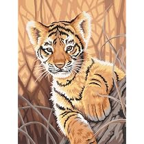 Paint by Number Tiger Cub