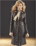 Leather military jacket