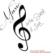 Music is the sound of love cute wall art wall sayings quotes