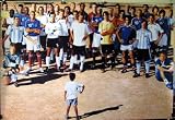 Soccer Who's Who Poster 2006 Kid Circled By David Beckham, Zinedine Zidane, Lionel Messi, Others
