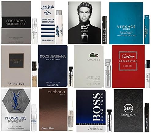 Men's 12pc Designer Fragrance Sampler