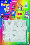 Review DKL 10238 / Hama Beads - Pegboard Rabbit Flower Square (Midi Beads)