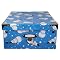 Two Lumps of Sugar Collapsible Storage Box Let It Snow