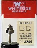 3244 CARBIDE-TIP 2 FLUTE EDGE BEADING PROFILE ROUTER BIT W/BB 1/4 BEAD DIA X 7/8 LG DIA X 9/16 CL