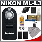 Nikon ML-L3 Wireless Infrared Shutter Release Remote Control + (2) EN-EL9a  ....