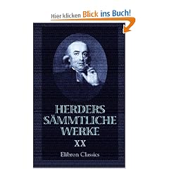 Herders s�mmtliche Werke