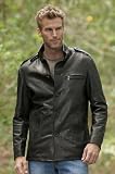 Men's Knight Military Leather Jacket