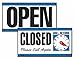 Notice Sign, 6 x 12In, BL and R/WHT, Vinyl