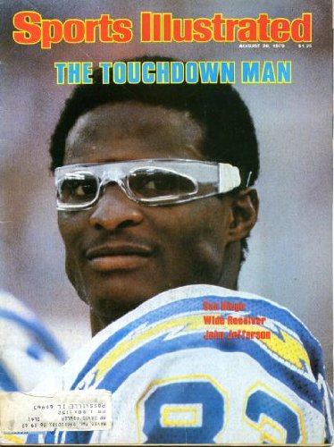 Sports Illustrated August 20 1979 John Jefferson/San Diego Chargers on Cover, Dave Kingman/Chicago Cubs, Kellen Winslow/San Diego Chargers, Hang Gliders in Utah, Rick DeMont/Olympic Swimmer