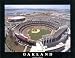 Oakland Athletics McAfee Stadium Poster