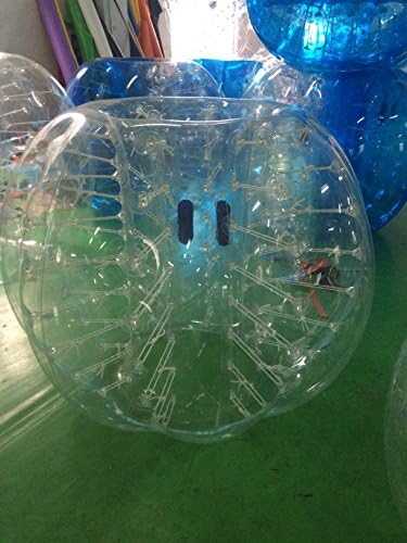 iconiciris Inflatable Bumper Bubble Balls Body Zorb Ball Soccer Bumper Football 1.5m Transparency with Transparencydot
