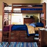 Young America by Stanley Harbor Town Twin over Twin Bunk Bed - STAN2563