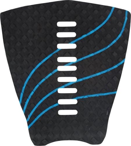 Stay Covered 1-Piece Decoy-Wave Black/Cyan Traction Pad