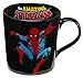 Vandor 26462 Marvel Spider-man 12 oz Ceramic Mug, Black, Red, and Blue