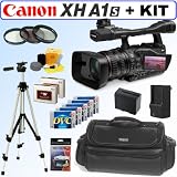 Canon XH-A1S 3CCD HDV High Definition Professional Camcorder with 20x HD Video Zoom Lens III + Deluxe Accessory Kit