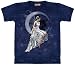 Glitter Print Fairy Frost Moon The Mountain Tee Shirt