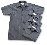 4 Reed  Short - sleeved Work Shirts Charcoal