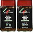 2 Pack Mount Hagen Organic Decaffeinated Instant Coffee 3.5oz/100g