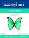 Hammermill Laser Print Copy/Laser Paper, 98 Brightness, 24lb, Letter Size (8.5 x 11), White, 500 Sheets (10460-4)