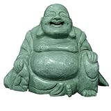 Jade Happy Buddha Statue Asian Art Sculpture Home Decor Jade Happy Buddha Statue Asian Art Sculpture Home Decor