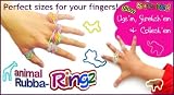 Animal Rubba-Ringz 24-Rings Per Pack Glow In The Dark & Scented