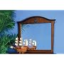 Powell Shiver Me Timbers Small Mirror 365-021 (Brown) (41.25"H x 46.87"W x 5.25"D)