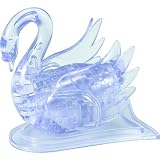 Fundex Games Crystal Swan - 3D Jigsaw Puzzle - Clearly Puzzled (difficulty 7 of 10)