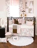 Zoe 5 Piece Baby Crib Bedding Set with Diaper Stacker by Glenna Jean