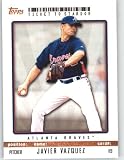 2009 Topps Ticket to Stardom #119 Javier Vazquez - Atlanta Braves (Baseball Cards)
