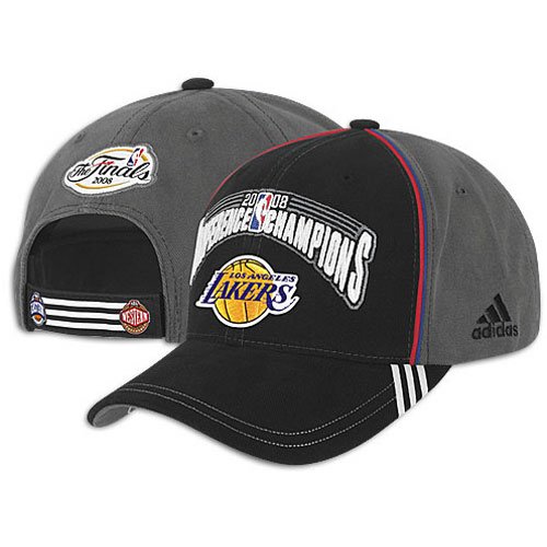 Buy Lakers adidas '08 NBA Conference Champion LR Cap
