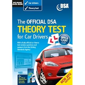 The Official DSA Theory Test for Car Drivers DVD-ROM - 2012 (PC/Mac)