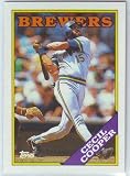 1988 Topps Baseball Milwaukee Brewers Team Set