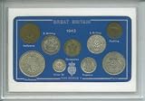 1943 British Coin Birth Year Gift Set (66th Birthday Present or Wedding Anniversary)