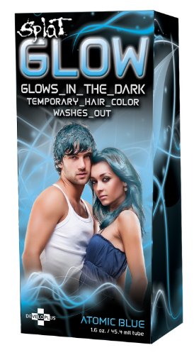 Splat Glow Atomic Blue: Hair Color