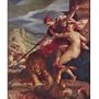 Hans von Aachen (Victory of truth under the protection of justice) Art Poster Print - 11x17