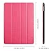 Inateck iPad Air 2 Case - Ultra Slim Leather Case Smart Cover with Magnetic Auto Sleep Wake-up Function for iPad Air 2/ iPad 6th Generation, Red