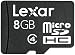Lexar micro SDHC 8 GB Class 4 Flash Memory Card LSDMI8GBASBNA