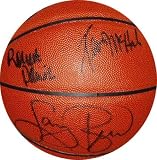Larry Bird, Kevin McHale and Robert Parish Triple Autographed Spalding Indoor/Outdoor NBA Basketball
