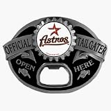 Houston Astros Official Tailgater Belt Buckle Bottle Opener