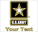 Personalized Army star mousepad