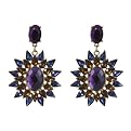 Sunburst Drop Earring - Multi