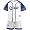 Majestic L.A. Dodgers Toddler White Uniform Shorts Set