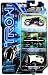 Tron Legacy Hero 1:50 Scale Diecast Toy Vehicle Exclusive 3 Pack - Sam's Light Cycle, Light Runner, Flynn's Light Cycle