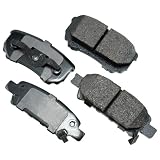 Akebono ACT1037 ProACT Ultra-Premium Ceramic Brake Pad Set by Akebono
