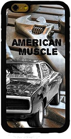 American Muscle Classic Car- Custom Shockproof Rubber Case By S and S Accessories(TM) for iPhone 6 Plus 5.5" screen