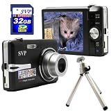 Xthinn-8363 10MP Max, very slim and stylish with 3x Optical Zoom and a 3 LCD Digital Camera (Free-32GB SDHC Card, a Sturdy Tripod)
