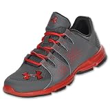 UNDER ARMOUR Micro G Impulse Kids' Running Shoes, Charcoal/Black/Red