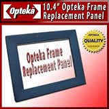 Opteka 10.4-inch Digital Picture frame Stylish Replacement Panel (Blue Leather Finish)