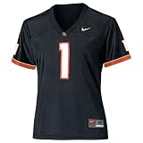 Nike Oregon State Beavers Ladies Black #1 Replica Football Jersey (Small)