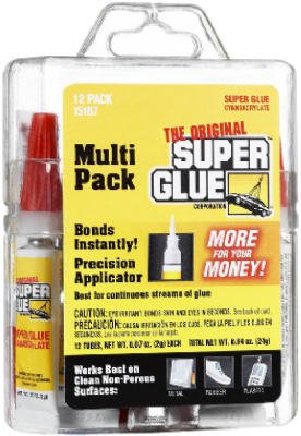 Super Glue The Original Super Glue, 12-pack #15187